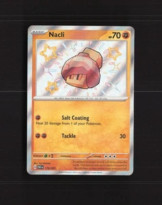 Nacli 176/091 Paldean Fates Shiny Holo Rare Pokemon Card NM - Picture 1 of 10