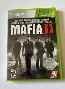 Mafia II 2 Microsoft Xbox 360 Complete W/ Manual Works - Picture 1 of 4