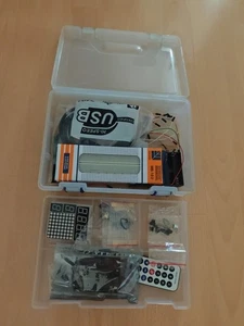 Starter Kit für Arduino UNO R3 RFID im Kunststoffkasten 40+ Komponenten - Bild 1 von 3