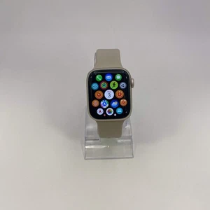 Odblokowany Apple Watch Series 9 41MM srebrny tytan MRHN3LL/A - Zdjęcie 1 z 9