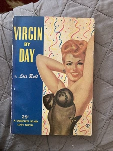 Sleaze gga digest Vintage Pb, Virgin By Day by Bull, Magazine Village 8, 1948 VG - Picture 1 of 6