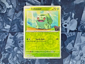 Pokemon - Bulbasaur (Exclusivo Best Buy) - 001/165 - Promoción Escarlata y Violeta 151 - Imagen 1 de 1