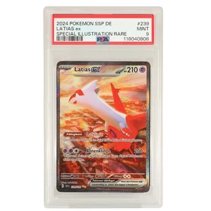 Latias ex (SSP 239) - Stürmische Funken- PSA 9 -  Pokemon TCG - Bild 1 von 2
