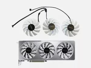 Ventilateur de carte graphique 82 mm GIGABYTE Gefoce RTX 3060 Ti 3070 VISION TD121 - Photo 1/6