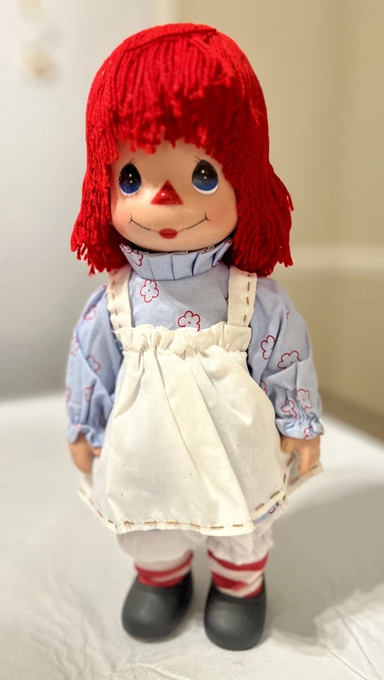 Precious Moments Raggedy Ann 娃娃 — 第 1/1 张图片