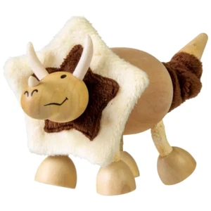 Anamalz biegsames Triceratops Spielzeug aus Holz - Bild 1 von 3