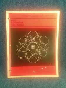 Basic Auto Electronics Part 2 Official Ford Parts & Service Division FSM-1 - Picture 1 of 12