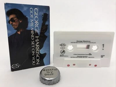 George Harrison Got My Mind Set On You Cassette Tape 1987 Single D10 - Image 1 of 4