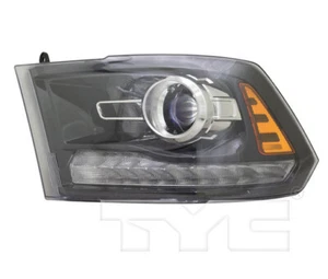TYC Left Side Halogen Headlight for Ram 1500 Classic 2500 3500 2016-2019 Models - Picture 1 of 3