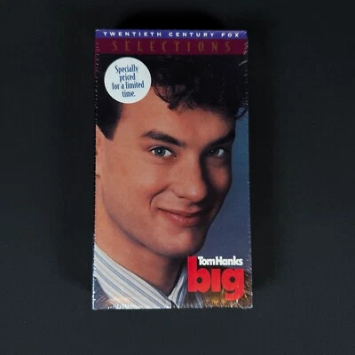 BRAND NEW Vintage VHS Tape Family Comedy Movie 1988 Tom Hanks Big Foto 1 de 2