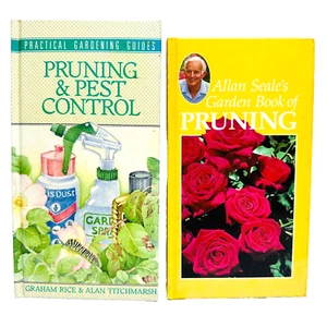 Pruning Gardening Book Bundle Lot x 2 Small Pest Control Plants Vintage 1989 - Picture 1 of 18