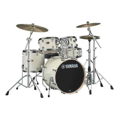 Yamaha Stage Custom Birch 5pc Drum Set w/20"BD Classic White - Image 1 of 3