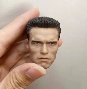 1/6 T800 Arnold Schwarzenegge Head Sculpt DIY 12'' Strong Man Action Figure - Picture 1 of 12