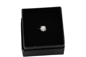 Schöner Ring aus 585er Weißgold Solitär Brillant ca. 0,95ct. (K-L/PI) - Picture 1 of 8