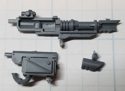 Warhammer 40k Astra Militarum Bits Heavy Weapon Team Lascannon Set Foto 1 de 2