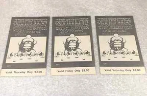 JIMI HENDRIX 1968 UNUSED TICKET SET THE WINTERLAND BG140 BILL GRAHAM Ephemera - Picture 1 of 8
