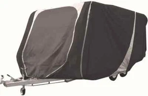 Caravan Cover Breathable Premium Full Heavy Duty Fabric Storage Bag 12ft-14ft - Picture 1 of 3