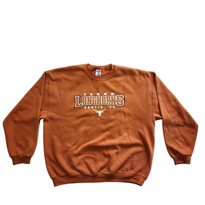 Vintage Texas Longhorns Knights Apparel XL Jerzees NuBlend crewneck sweatshirt - Picture 1 of 5