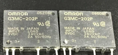 G3MC-202P 5VDC G3MC-202P DC5 Solid State Relay 2A 5VDC x 1pc - Bild 1 von 4