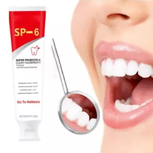 120 g Probiotics Brightening White Toothpaste Stain Removing Tooth Ca. - Picture 1 of 10