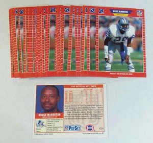 1989 Pro Set #454 BRUCE McNORTON Lot of (10) - Picture 1 of 1