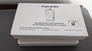 3 boxes 9-Pack Medium Filter Cartridges Tetra Whisper Bio-Bag Filters 10i PF10 - Picture 1 of 4