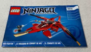 LEGO NINJAGO 70721 KAI KÄMPFERMEISTER SPINJITZU ANLEITUNG NUR ZUSAMMENBAUBUCH - Bild 1 von 1