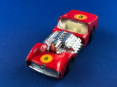 Matchbox Lesney Superfast 19 Road Dragster -Red "8' labels - Image 1 of 4