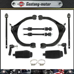 10pcs For 2009 2010-2012 Ram 1500 4x4 Upper Control Arms Inner Outer Tierods - Foto 1 di 9