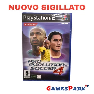 PRO EVOLUTION SOCCER 4 PES PS2 PLAYSTATION 2 GIOCO NUOVO PER Italiano DI CALCIO - Bild 1 von 3