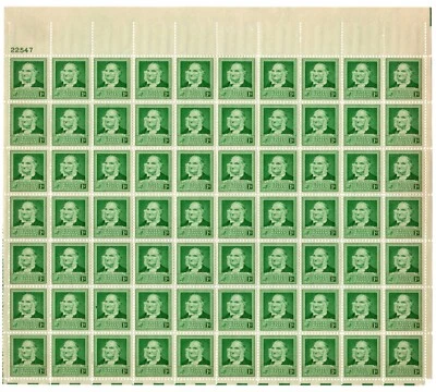 Scott #874 John James Audubon Sheet of 100 Stamps - MNH P#22547 - Image 1 of 2