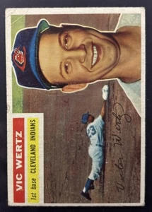 1956 Topps #300 VIC WERTZ Good Creased Corner Wear - Picture 1 of 2