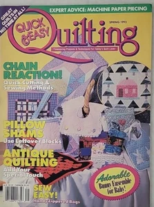 Quick & Easy Quilting Magazine Spring 1993 Quick Cutting & Sewing Methods - Bild 1 von 2