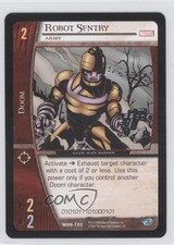 2004 VS System Marvel Origins Unlimited Robot Sentry #MOR-120 0s5