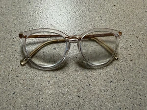 MICHAEL KORS MK 4074 3050 (QUINTANA) 51-16-140. FRAMES ONLY. CLEAR FRA AUTHENTIC - Picture 1 of 8