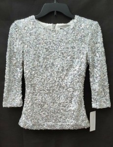 sequin top sale