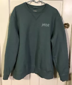 Felpa L L Bean Jebbit taglia XL uomo verde - Foto 1 di 3