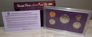 USA Postfrisch Proof Set 1991 - Bild 1 von 5