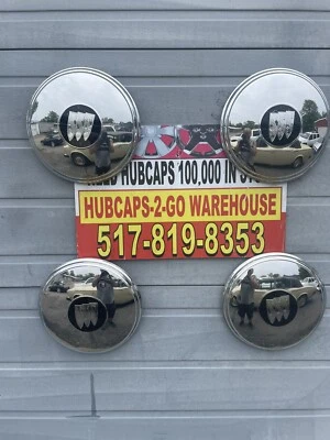 1930,s-40s Buick Roadmaster Century Beautiful  Oem Hubcaps 15” Set 4rare Vintage - Image 1 of 4