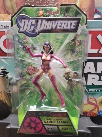 2010 DC Universe Classics ~ Star Sapphire CAROL FERRIS Wave 2 Green Lantern-New Cover