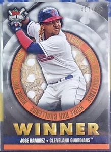 Jose Ramirez 2022 Topps Home Run Challenge September Winner /563 - Picture 1 of 3
