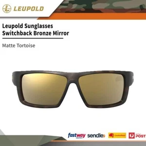 Leupold Comfortable Sunglasses Switchback Bronze Mirror Matte Tortoise #le179091 - Picture 1 of 4