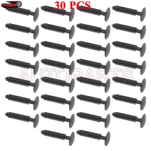 (Pack of 30) Push In Rocker Panel Molding Retainer Clips for Ford Mustang - Picture 1 of 9