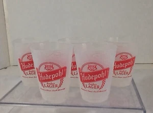 Vintage Hudepohl Beer Cups NOS Unused Party  Cups Lot of 5 #896 - Picture 1 of 3