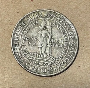 Bohemia - ca. 1730-1830 John Hus Silver Medallic Thaler - Picture 1 of 5