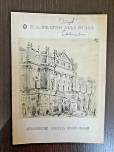 TEATRO ALLA SCALA STAGIONE LIRICA 1959 1960 CARMEN  STEFANO CASSINELLI   - Foto 1 di 2