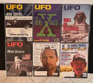 Seltene Vintage UFO Zeitschriften Lot Top Zustand 12 Ausgaben J - Bild 1 von 2