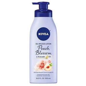 Nivea Oil Infused Body Lotion Peach Blossom & Avocado Oil 16.9 Oz. 500ml - Picture 1 of 1