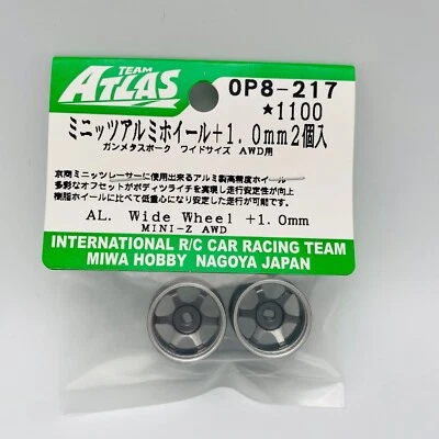 Kyosho MINI-Z Wheel Set Aluminum Wheel Team ATLAS OP8-217 - Image 1 of 3
