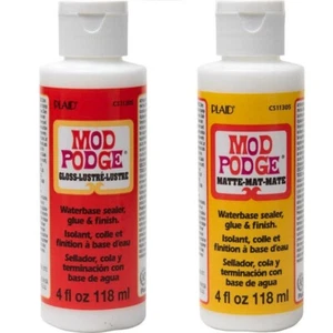 Mod Podge (50,42/L) 118 ml Kleber, Fotos Übertragen matt oder glanz 11205 - Bild 1 von 3